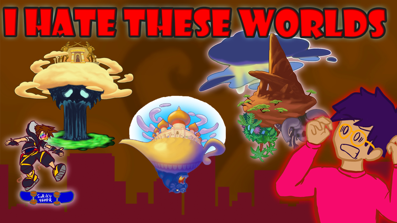 Lifeless Level Design of Kindom Hearts 2